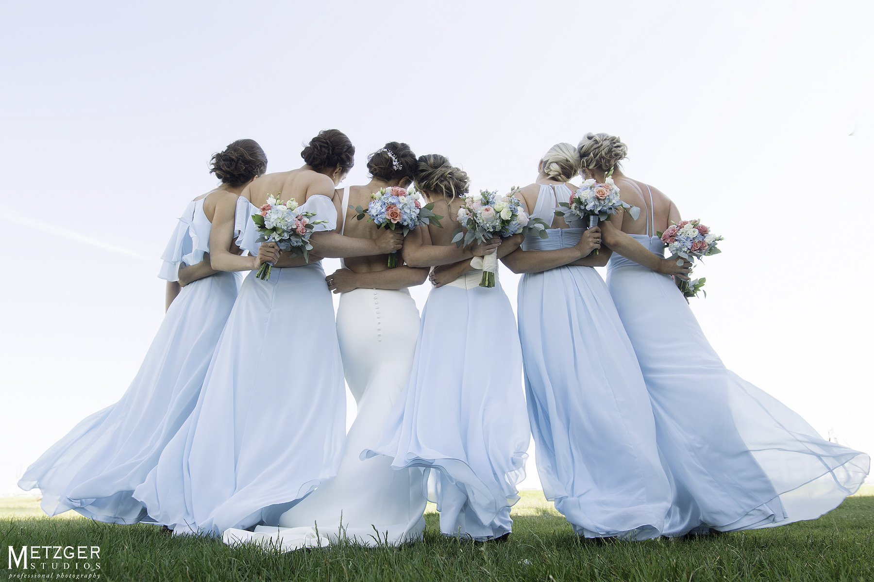 wedding photography dress bridesmaids